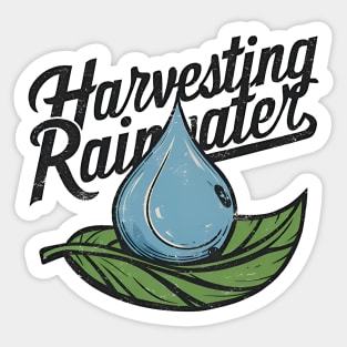 Rainwater harvesting Sticker